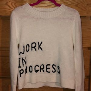 Forever 21 Graphic Sweater